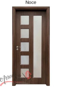Porta da Interno Con Vetro Vari Colori Pv13