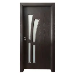 Porta da Interno Wengè Con Vetro Pv205