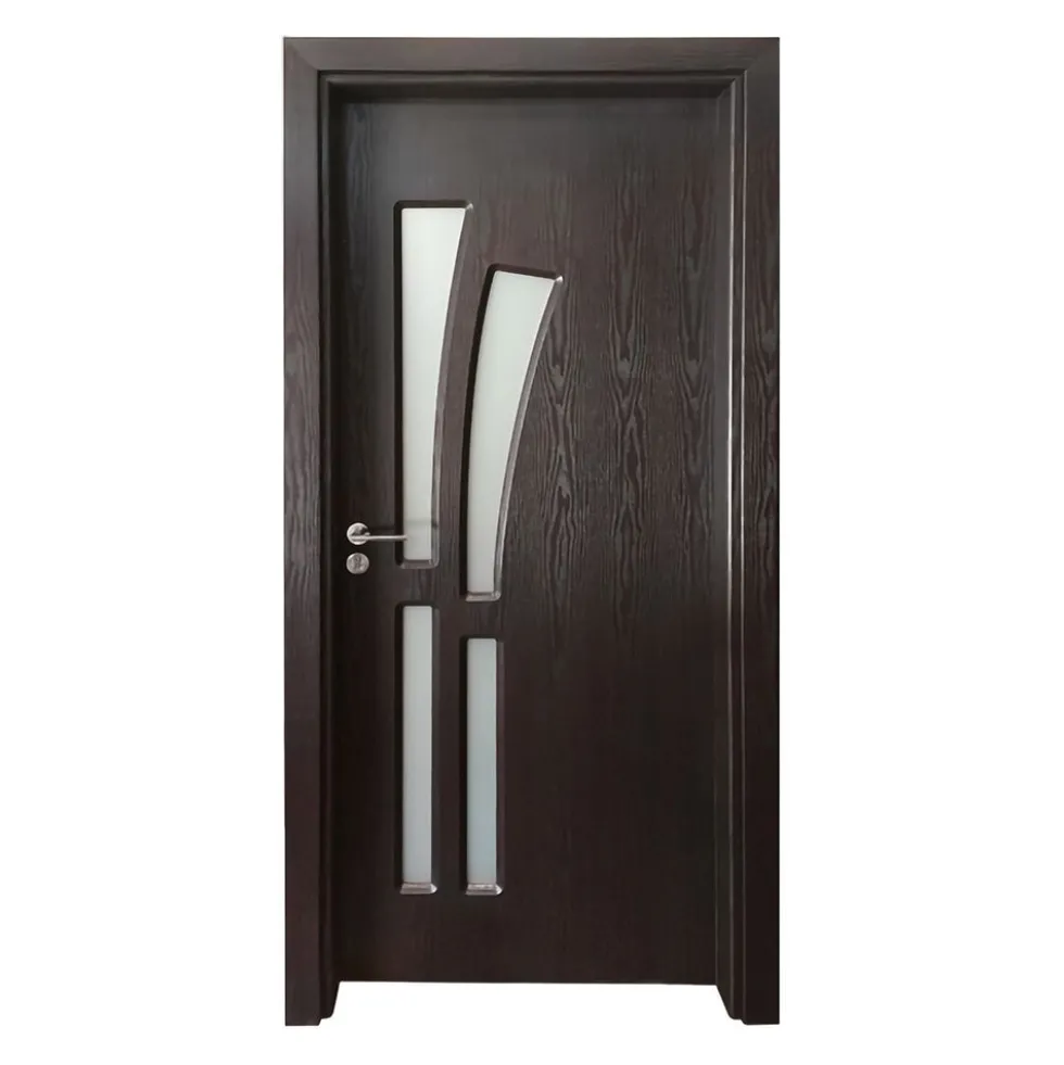 Porta da Interno Wengè Con Vetro Pv205