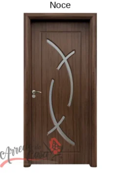 PORTA PER INTERNO CON VETRO MOD PV17