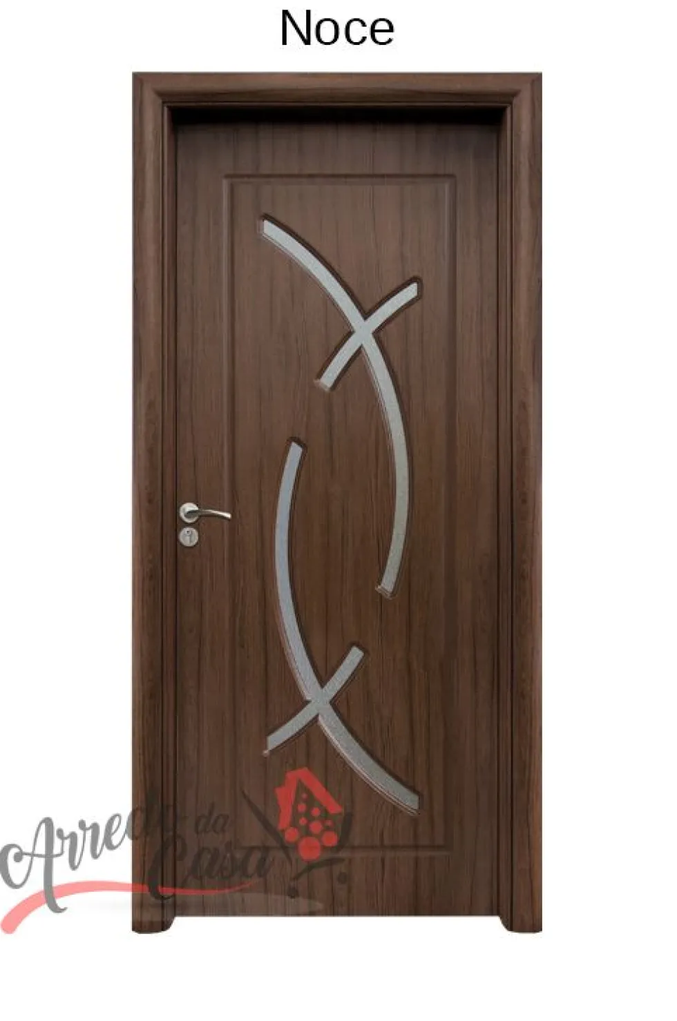 PORTA PER INTERNO CON VETRO MOD PV17