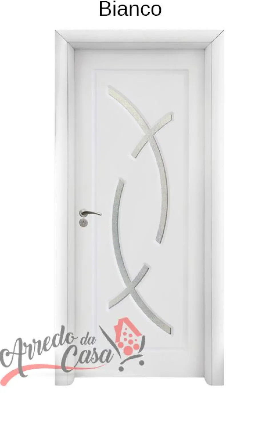PORTA PER INTERNO CON VETRO MOD PV17