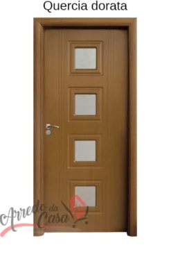 Porte da Interno con Vetro - Laminato e HDF Pv7