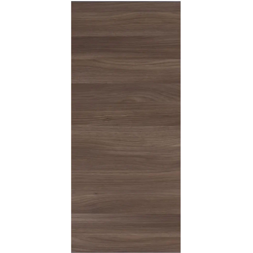 Portone blindato per esterno in vetroresina noce e laminato 80/85/90x210 PB86