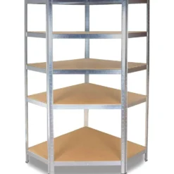 Scaffale in metallo angolare 90x180x30 cm SFT6