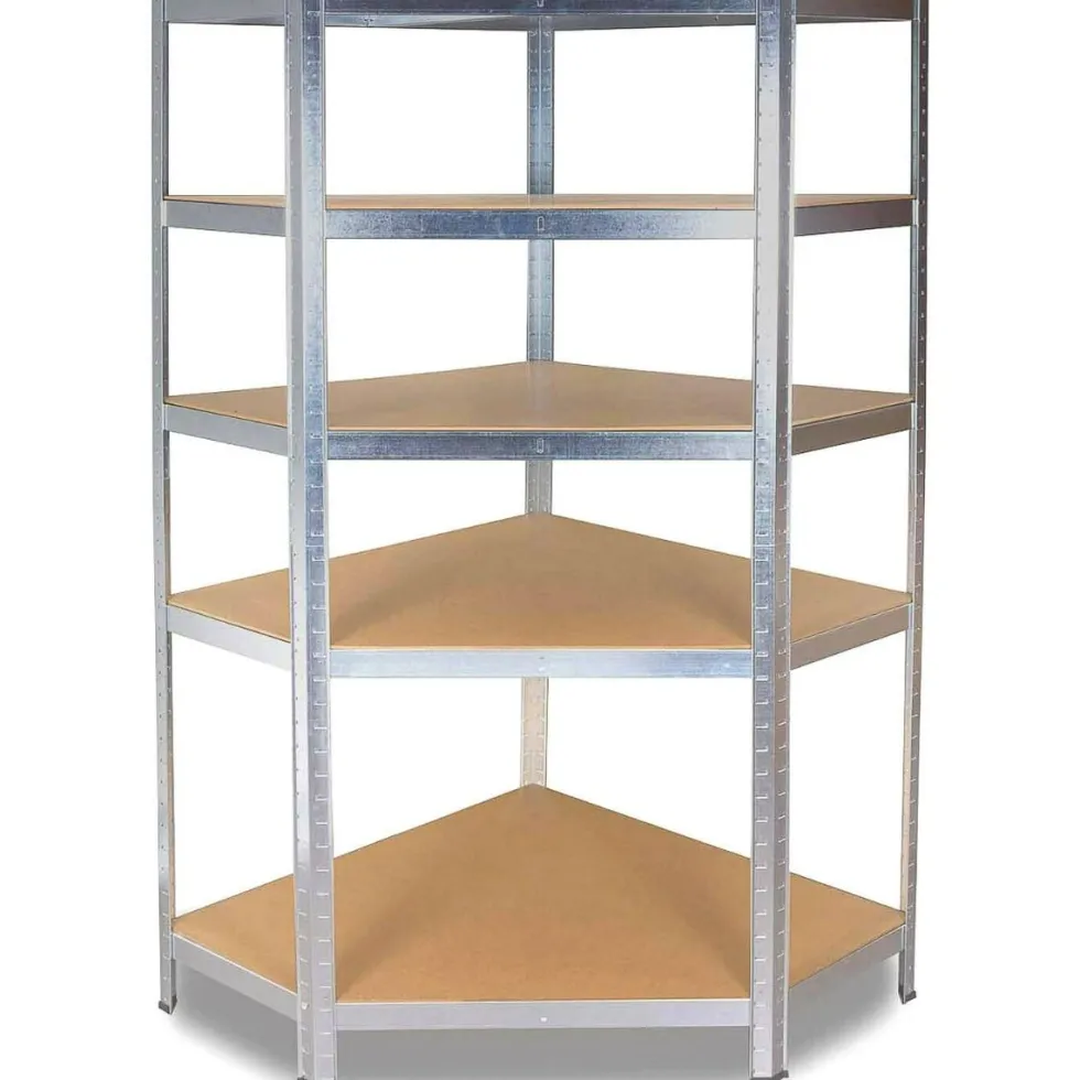 Scaffale in metallo angolare 90x180x30 cm SFT6