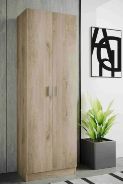 Scarpiera armadio rovere chiaro ASI4036