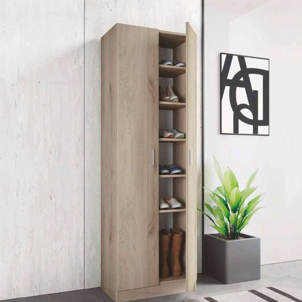 Scarpiera armadio rovere chiaro ASI4036