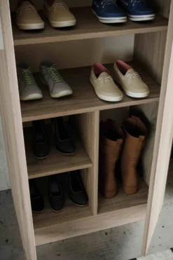 Scarpiera armadio rovere chiaro ASI4036