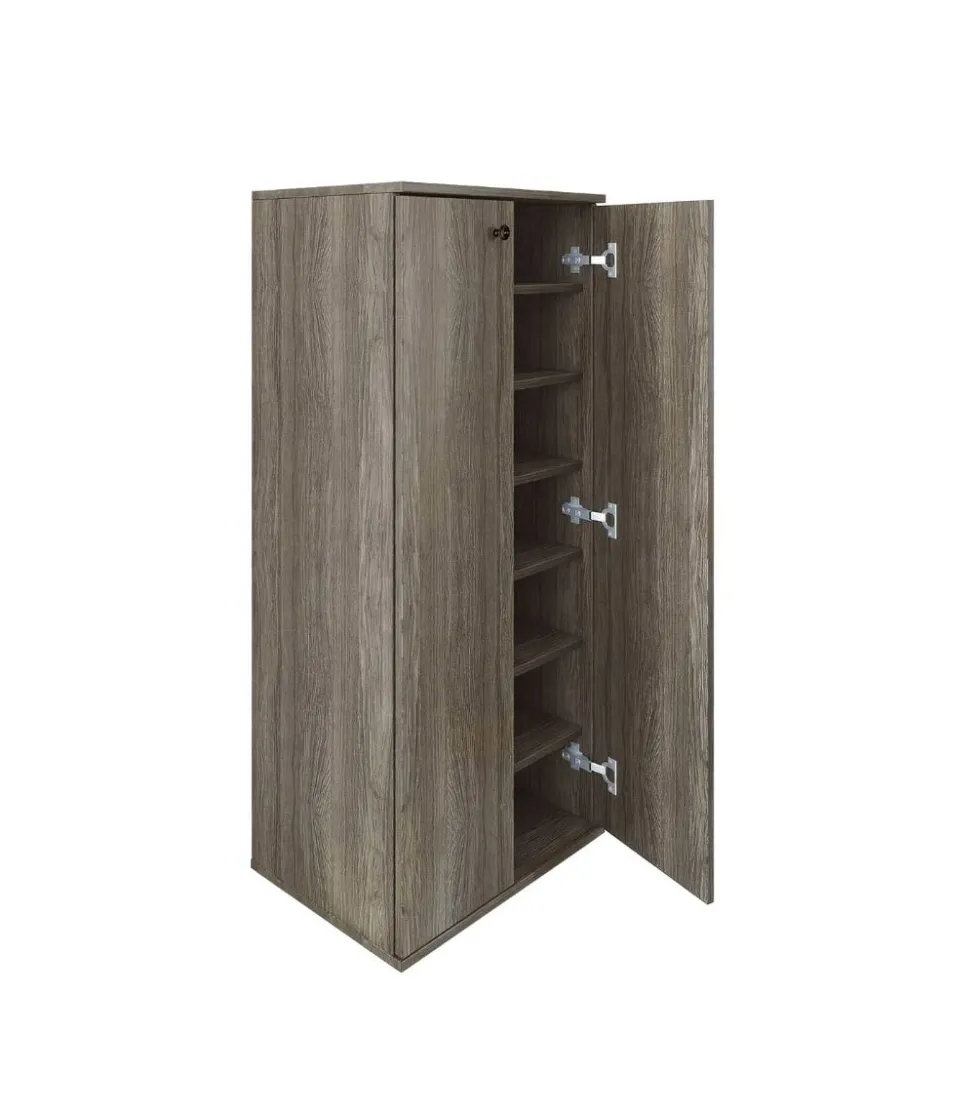 Scarpiera armadio rovere moro ASI4035