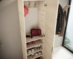 Scarpiera elegante e moderna rovere ASI4039