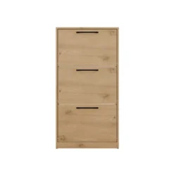 Scarpiera ingresso moderna 60x116x28 cm rovere SCAT3