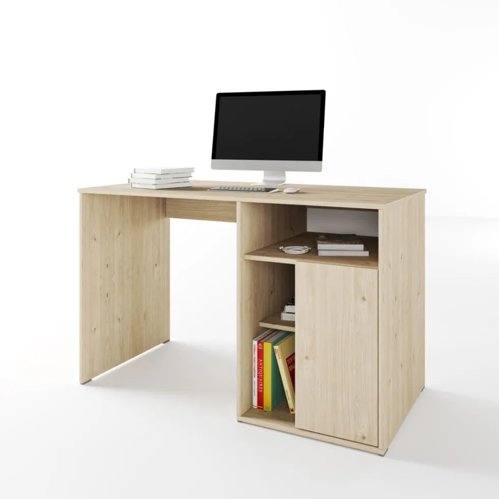 Scrivania cameretta moderna rovere chiaro SCI8
