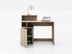 Scrivania design moderno rovere chiaro SCI14