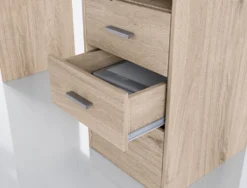 Scrivania moderna in rovere naturale SCI13
