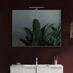 Specchiera bagno 100x75 cm con luce led SPL1