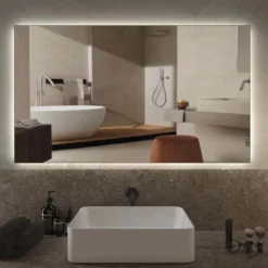 Specchiera bagno 90x60 cm con retroilluminazione led SPL11