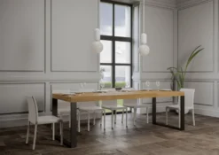 Tavolo allungabile da pranzo 90x180 TCN PREMIUM 180