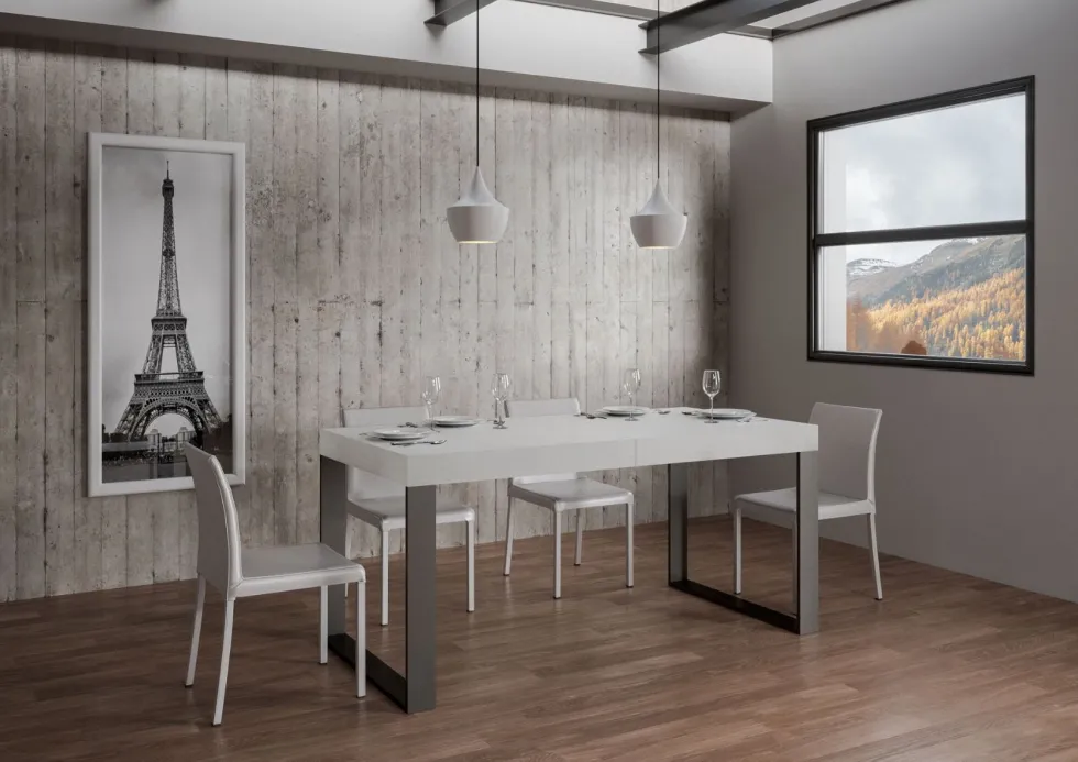 Tavolo allungabile da pranzo 90x160 TCN PREMIUM 160