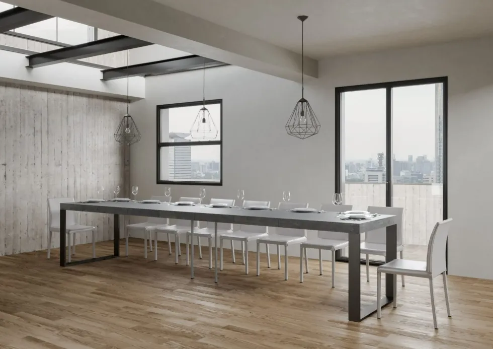 Tavolo allungabile da pranzo 90x160 TCN PREMIUM 160
