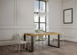Tavolo allungabile da pranzo 90x160 TCN PREMIUM 160