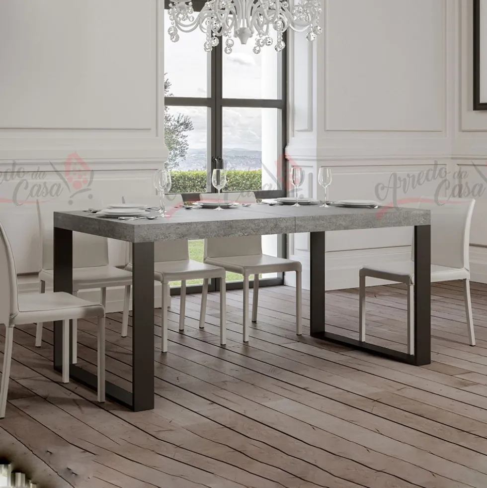Tavolo allungabile da pranzo 90x160 TCN PREMIUM 160