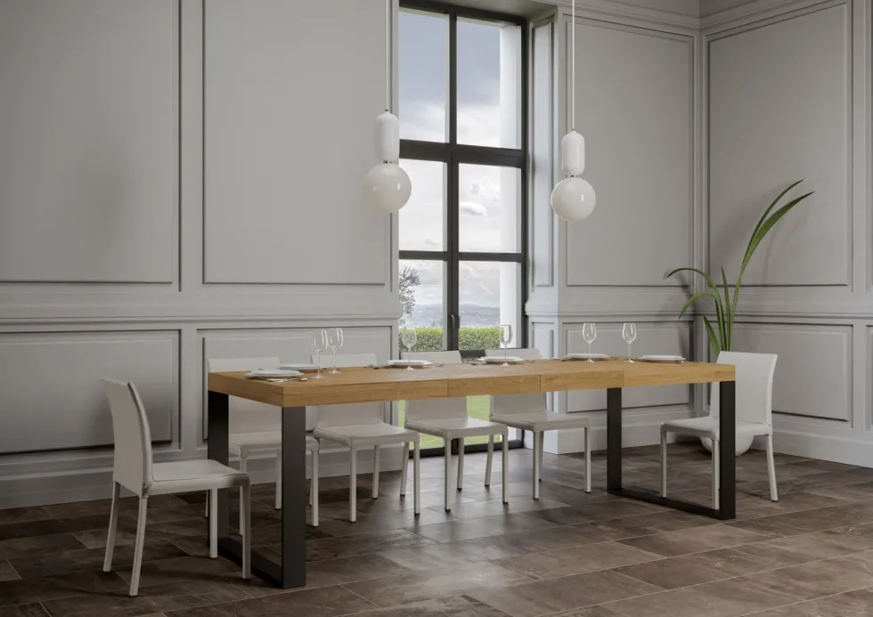 Tavolo allungabile da pranzo 90x160 TCN PREMIUM 160