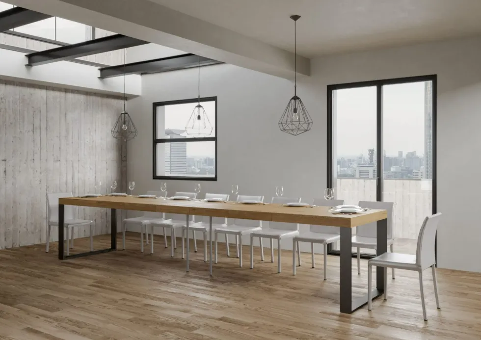 Tavolo allungabile da pranzo 90x130 TCN PREMIUM 130