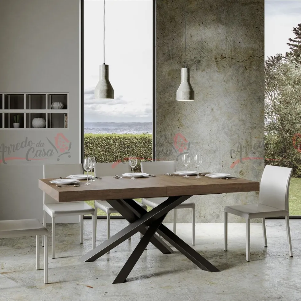 Tavolo allungabile da pranzo 180x90 VLN 180