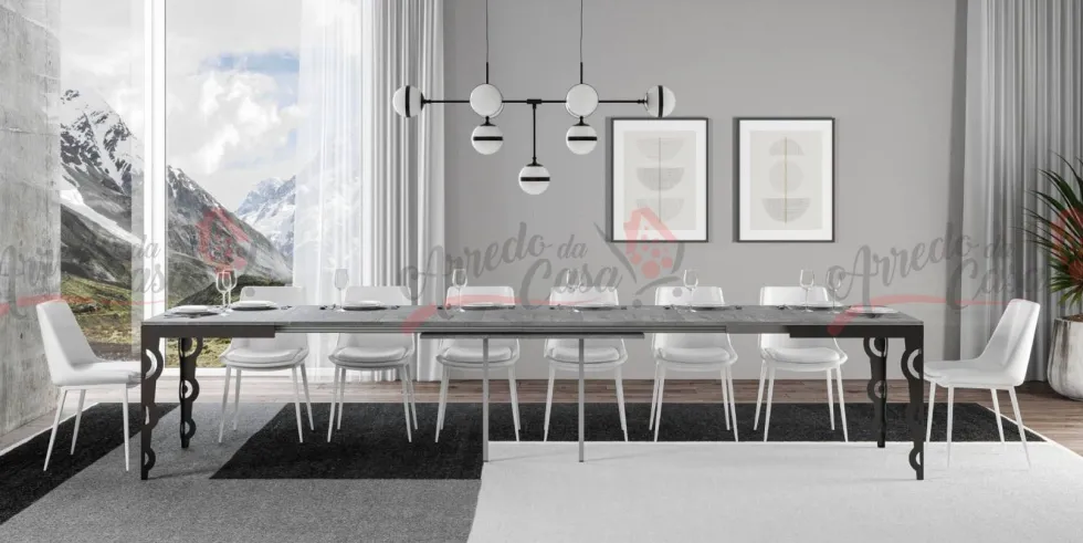 Tavolo allungabile in legno KRM EVOLUTION 180