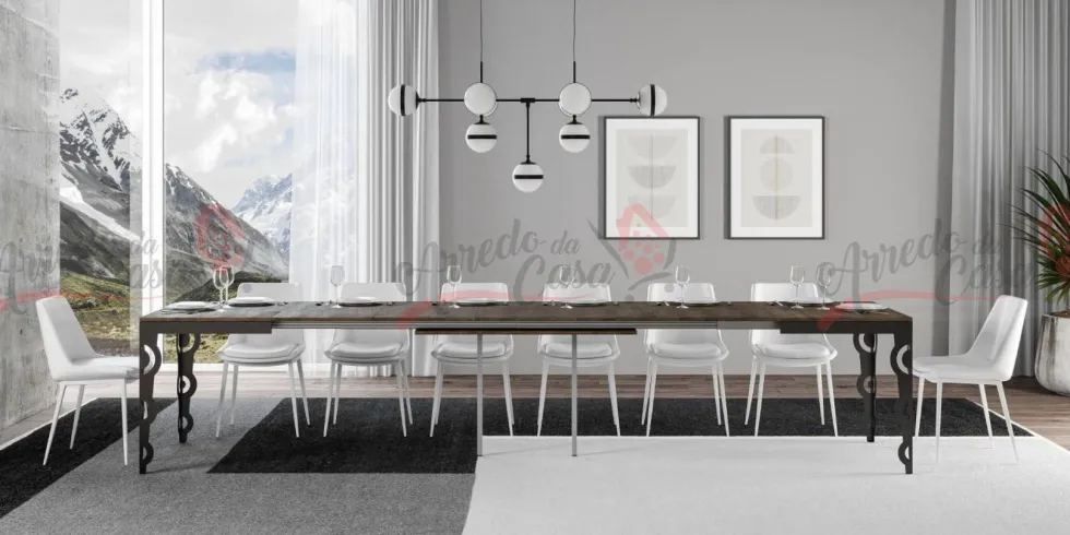 Tavolo allungabile in legno KRM EVOLUTION 180
