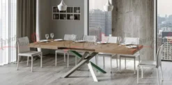Tavolo allungabile moderno VLN MULTICOLOR 4A 130