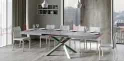 Tavolo allungabile moderno VLN MULTICOLOR 4A 130