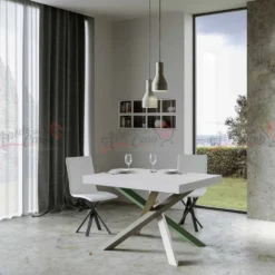Tavolo allungabile moderno VLN MULTICOLOR 4A 130