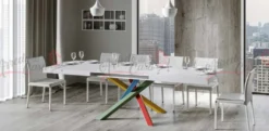 Tavolo allungabile 160x90 VLN MULTICOLOR 4B 160
