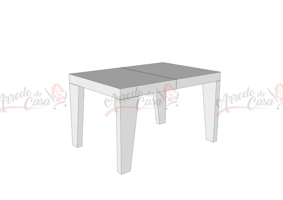 Tavolo da pranzo allungabile 160x90 NX 160