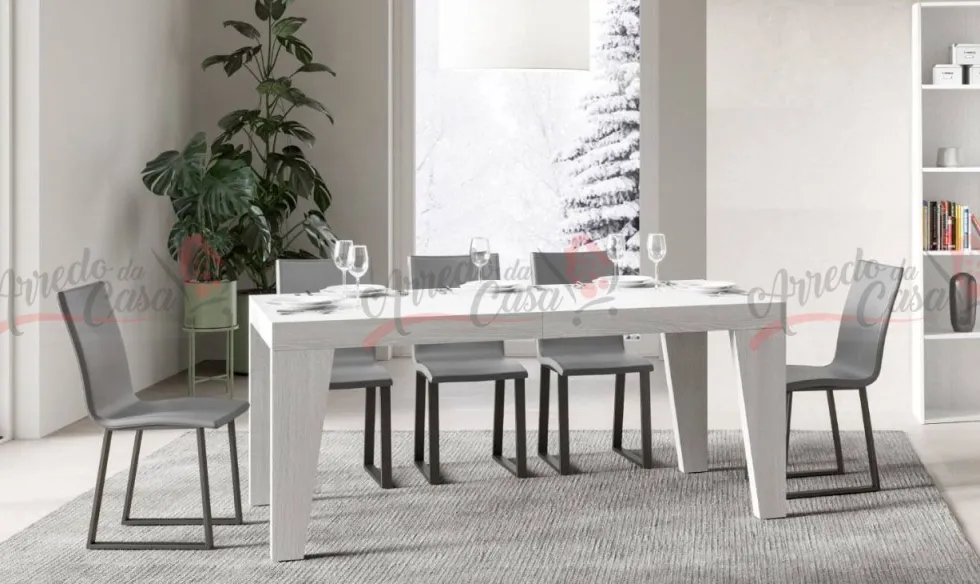 Tavolo da pranzo allungabile 160x90 NX 160