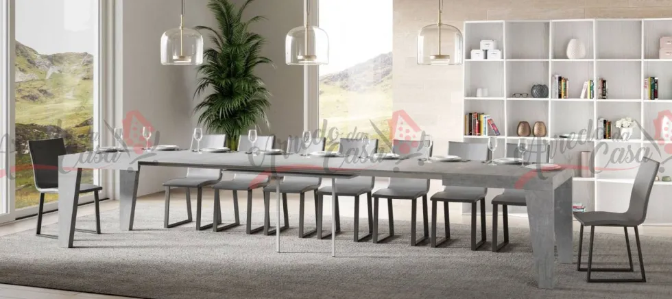 Tavolo da pranzo allungabile 160x90 NX 160