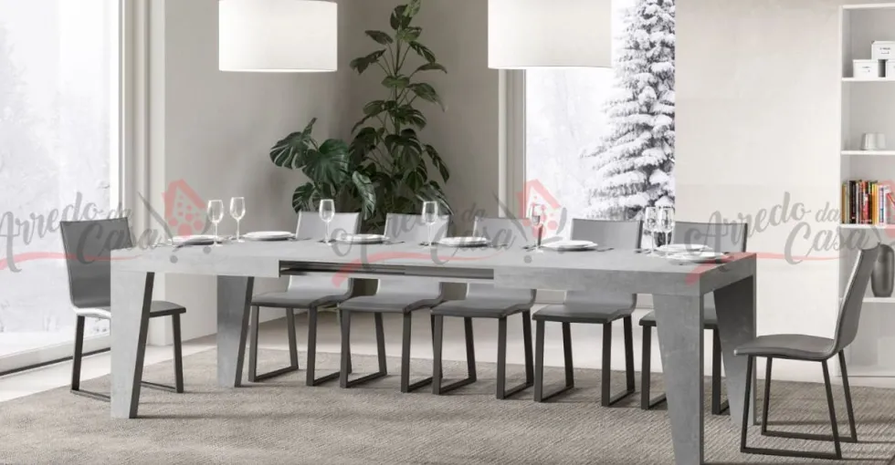 Tavolo da pranzo allungabile 160x90 NX 160