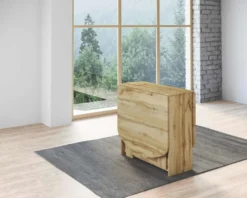 Tavolo da pranzo pieghevole rovere TI1