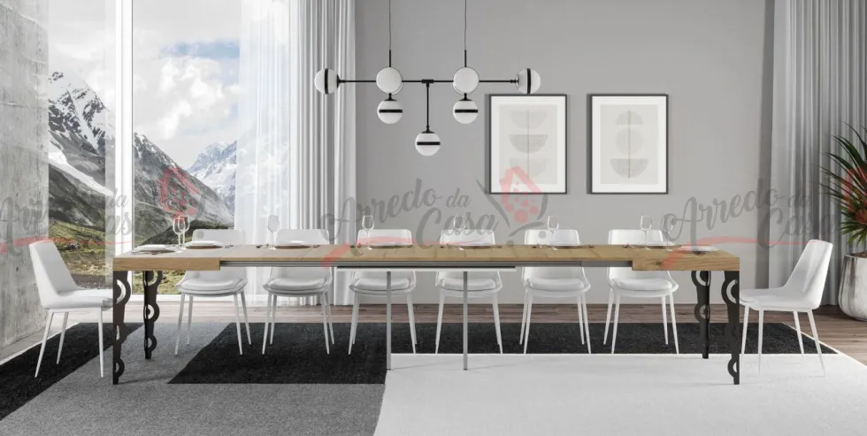 Tavolo in legno allungabile KRM 160