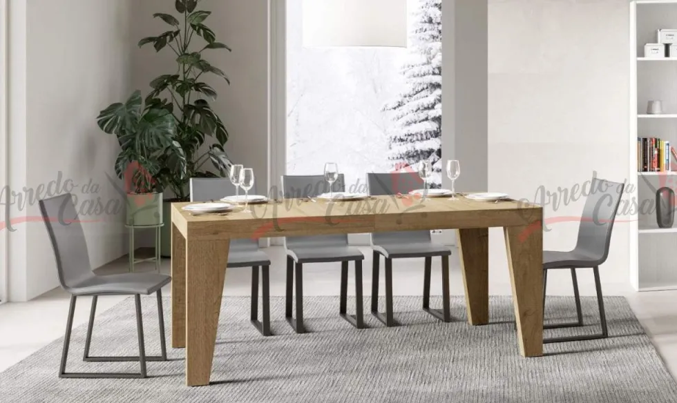 Tavolo in legno allungabile 180X90 NX 180