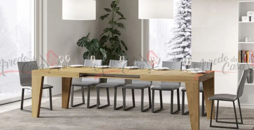 Tavolo in legno allungabile 180X90 NX 180