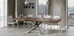 Tavolo moderno allungabile VLN MULTICOLOR 4C 180