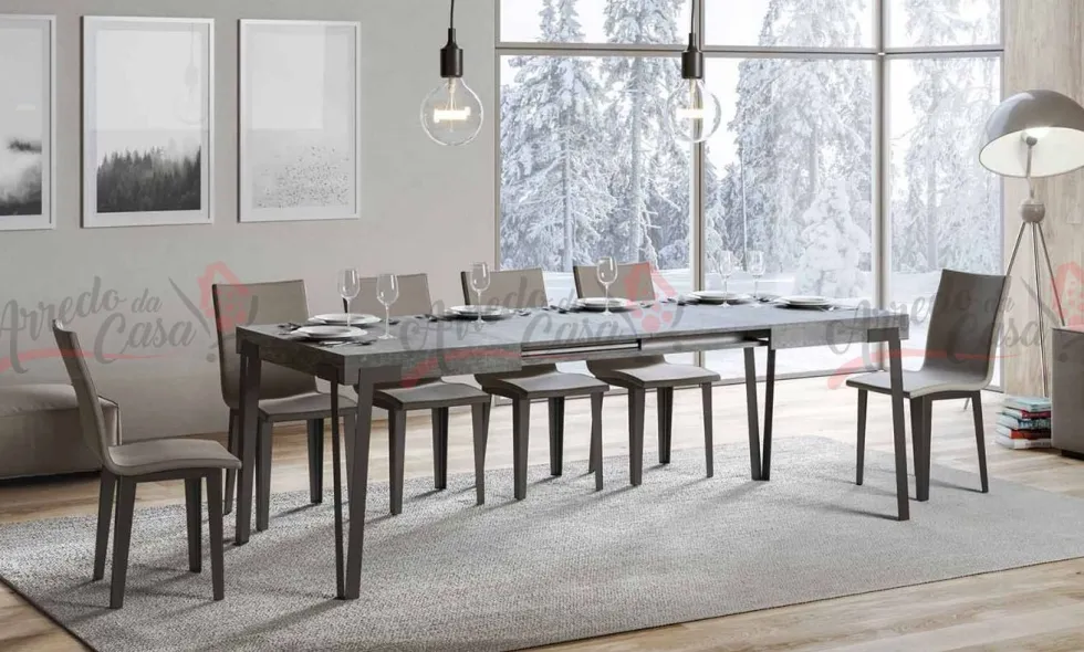 Tavolo moderno sala da pranzo 130X90 R 130