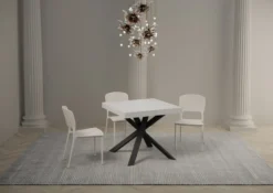 Tavolo quadrato allungabile 90x90 CLRK 90