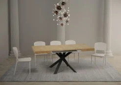 Tavolo quadrato allungabile 90x90 CLRK 90
