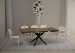 Tavolo quadrato allungabile 90x90 CLRK 90