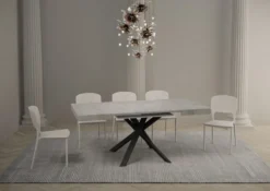 Tavolo quadrato allungabile 90x90 CLRK 90