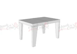 Tavolo rettangolare allungabile 160x90 SPB 160